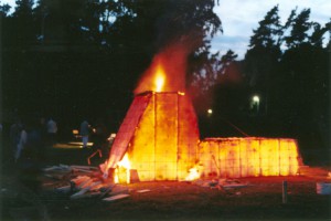 Fiber-kiln,woodfired at 1150C
